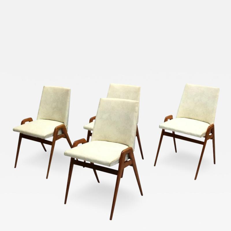 Set of 4 Fine 1950s Dining Chairs