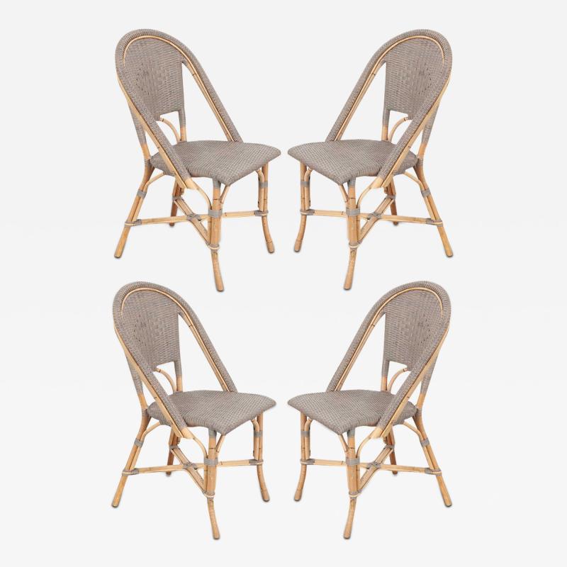 Set of 4 Parisian Style Bistro Chairs