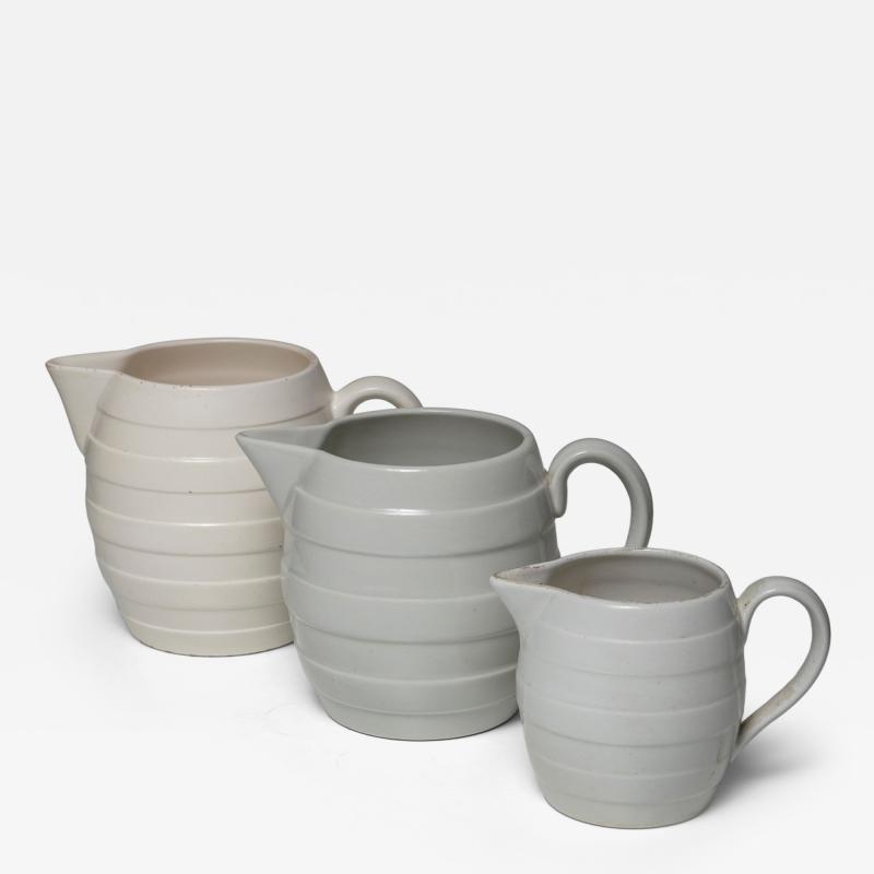 Set of Three Ceramic Pitchers by Guido Andloviz for SCI Laveno