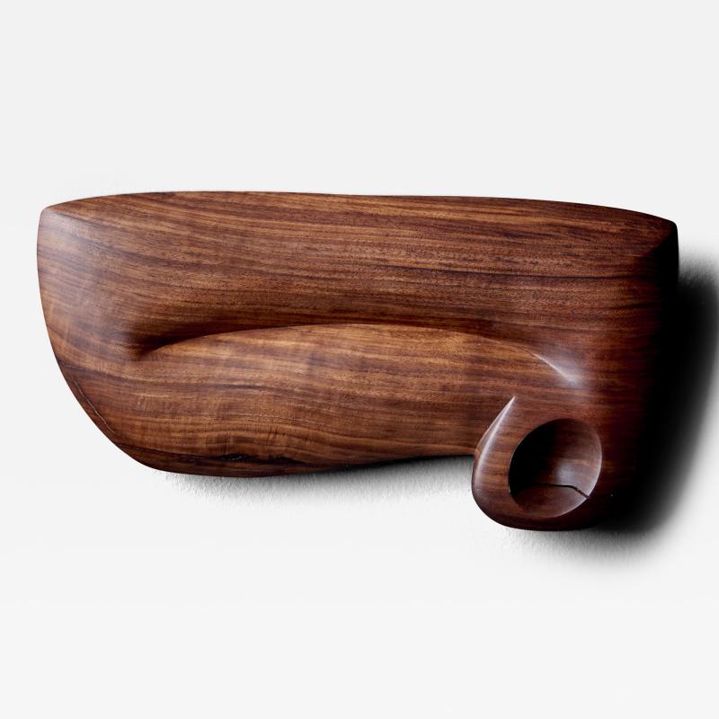 Seth Gravette Seth Gravette Abstract Walnut Wall Sculpture USA 2023