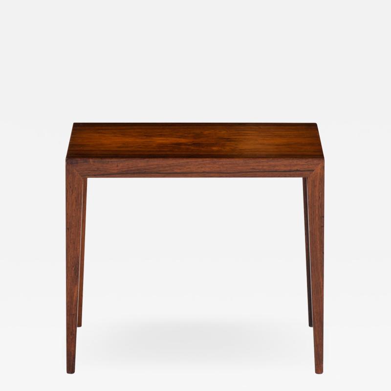 Severin Hansen Side Table Produced by Haslev M belsnedkeri