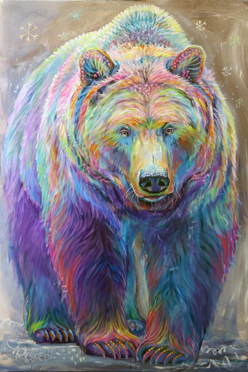 Shannon Ford Fancy Bear out for A Walk Wishing We Could Have A Talk
