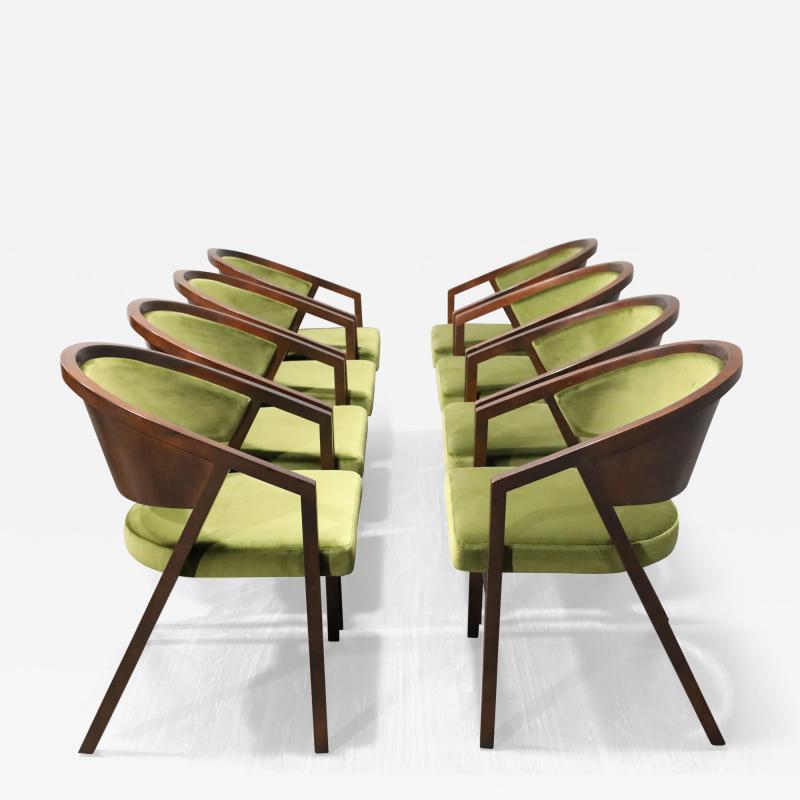 Shelton Mindel Peter Shelton and Lee Mindel Set of Eight Shelton Mindel Dining Chairs