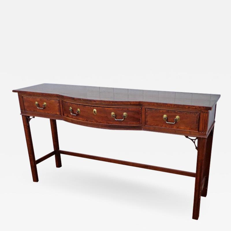 Sherrill Chippendale Style Console Table