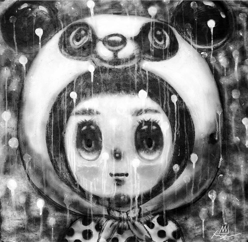 Shin Seung Hun Fantasy Jeju Island Chunja Wearing a Panda Hat