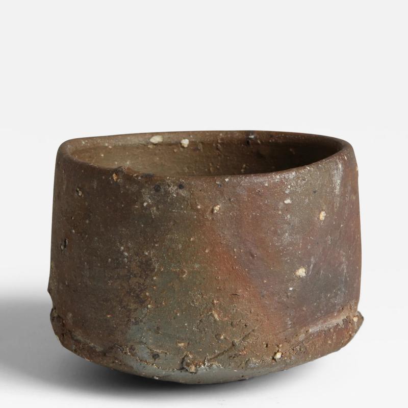 Shiro Tsujimura Bizen Tea Bowl ca 2005