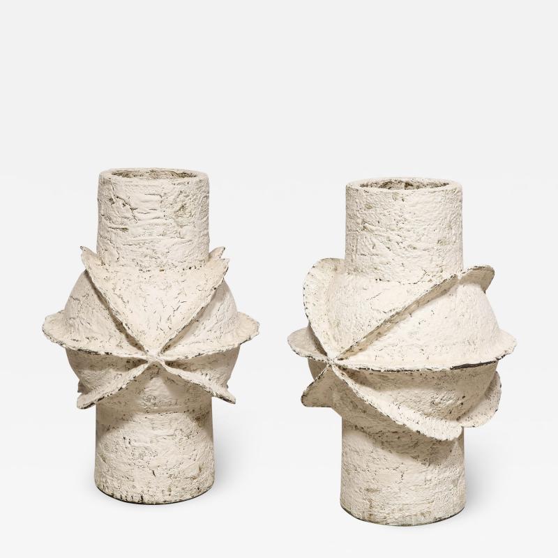 Shizue Imai Pair of Ceramic Vases