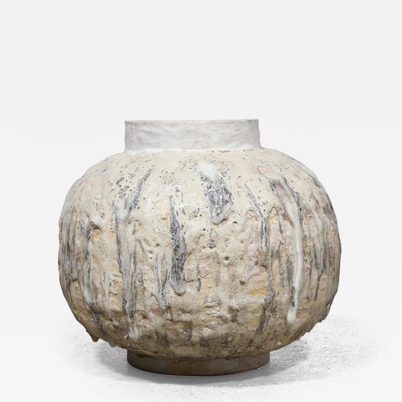 Shizue Imai White and Grey Vessel