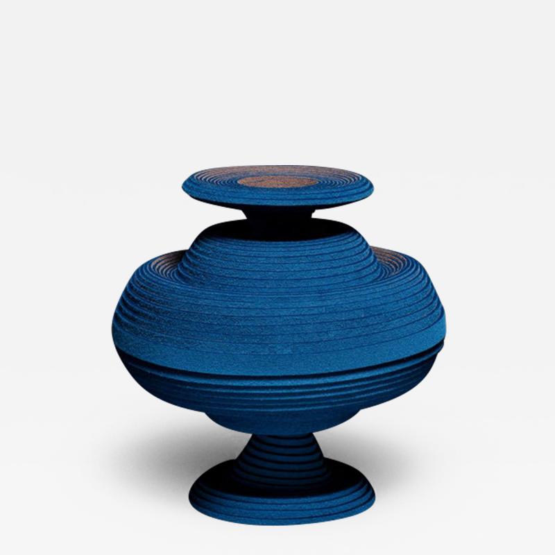 Siba Sahabi Blue Alchemy Vase by Siba Sahabi