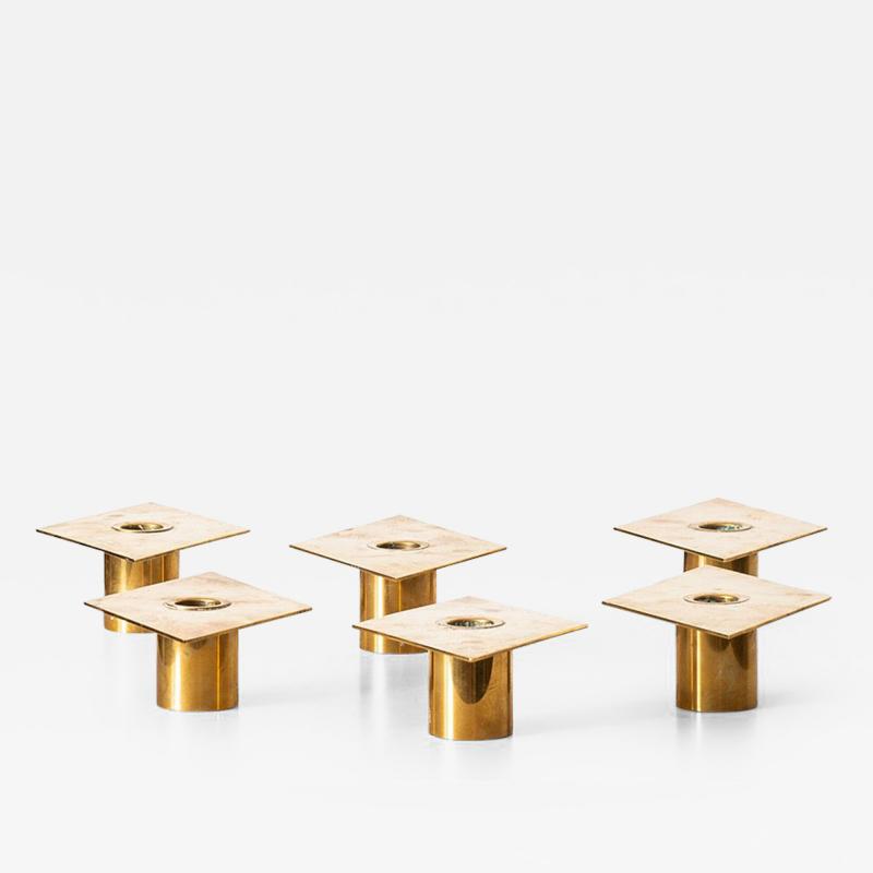 Sigurd Persson Sigurd Persson Candlesticks Model Rhomb Produced by Sigurd Persson Design