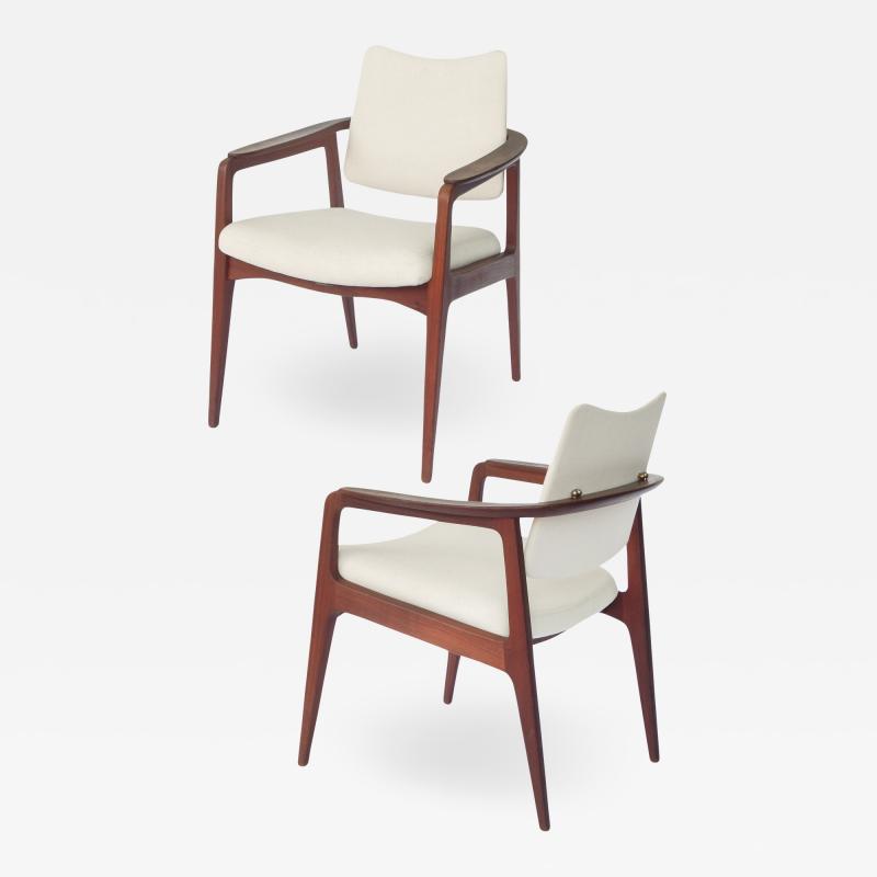 Sigvard Bernadotte Pair of Sigvard Bernadotte Arm Chairs