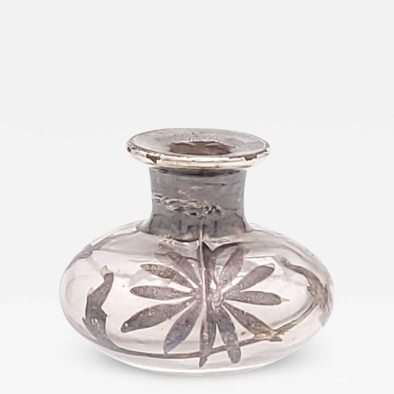 Silver Flashed Bud Vase England circa 1900