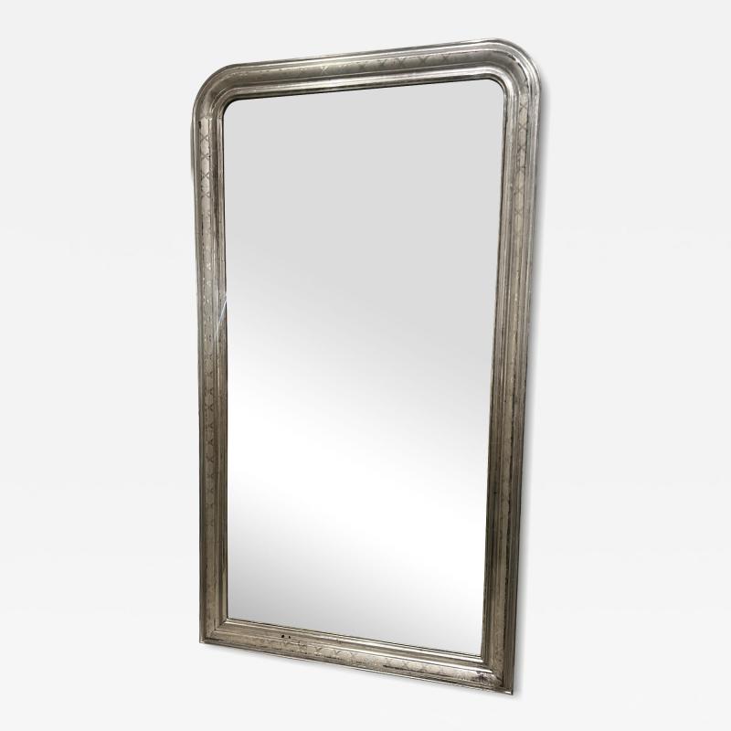 Silver Gilt Louis Philippe Mirror