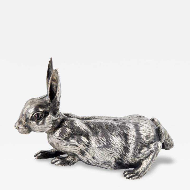 Silver Hare Bell Viktor Aarne For The House Of Faberge Russia