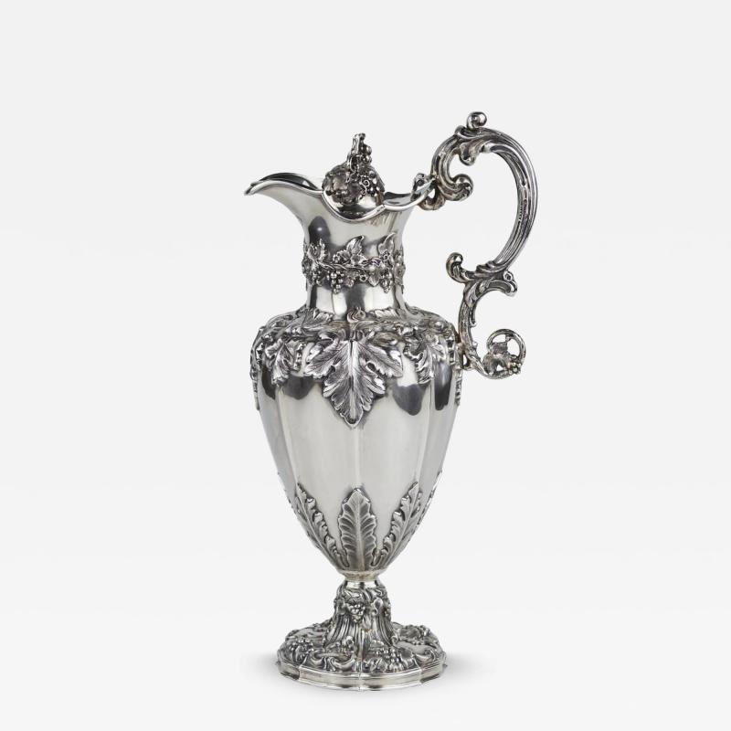 Silver Jug Henry Wilkinson Co England Sheffield 1852
