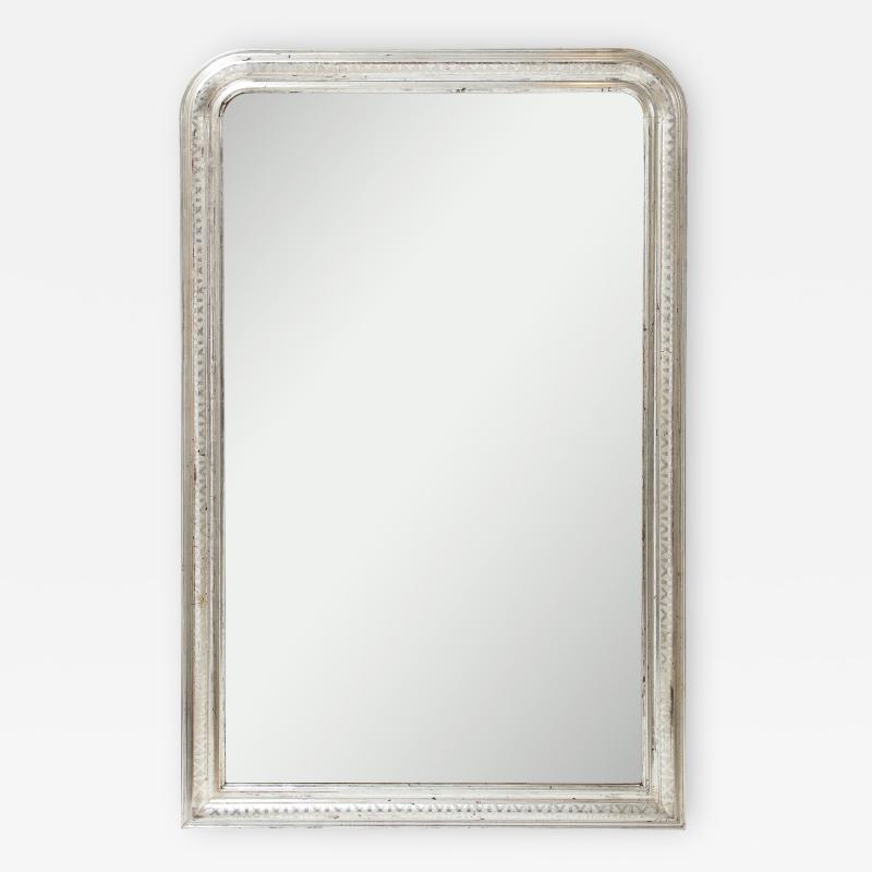 Silver Louis Philippe Mirror