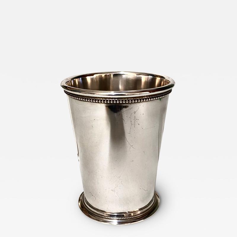 Silver Plated Mint Julep Cups Set of 8