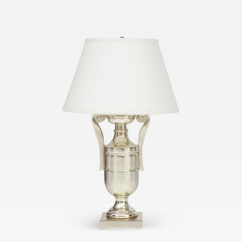 Silver Urn Lamp