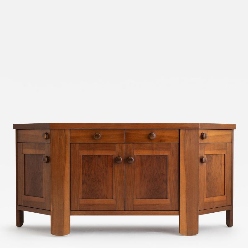 Silvio Coppola Silvio Coppola for Bernini Mid Century Italian Credenza