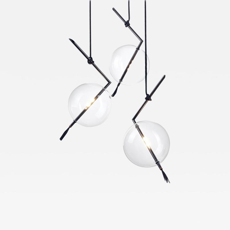 Silvio Mondino NUVOLA THREE LIGHT CHANDELIER