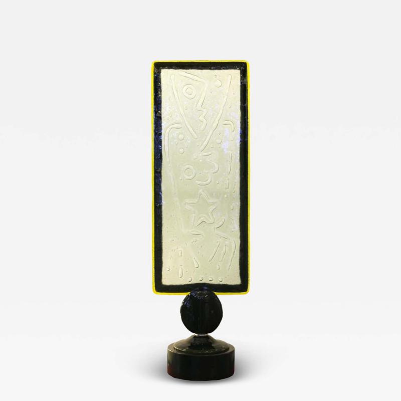Silvio Vigliaturo Segni Atavici by Silvio Vigliaturo Murano glass sculpture