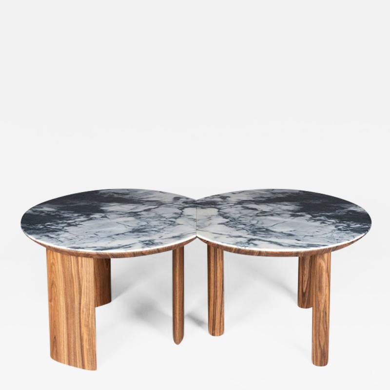 Simon Ch reau Atelier QDA Pair of Echo coffee tables 2018 limited edition by QDA