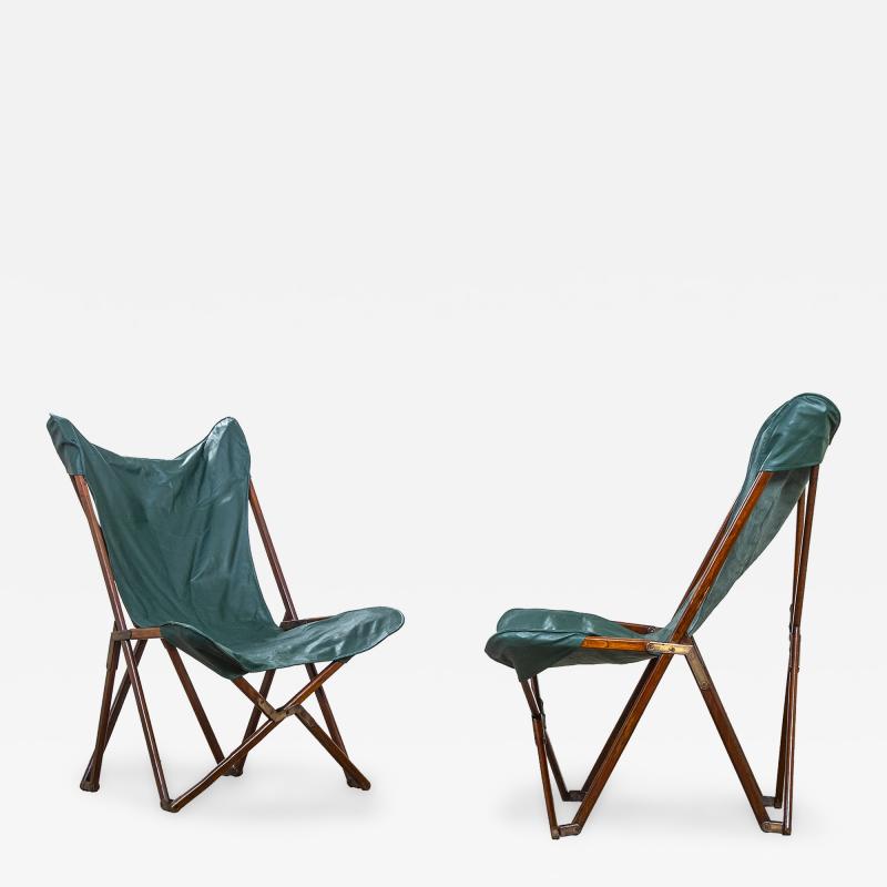 Simon Gavina Pair of Chairs mod Tripolina by Studio Gavina