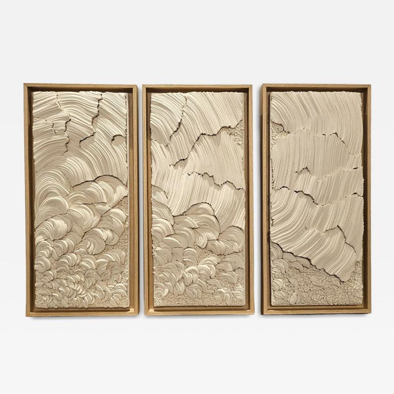 Simone Pheulpin Ecume Triptych