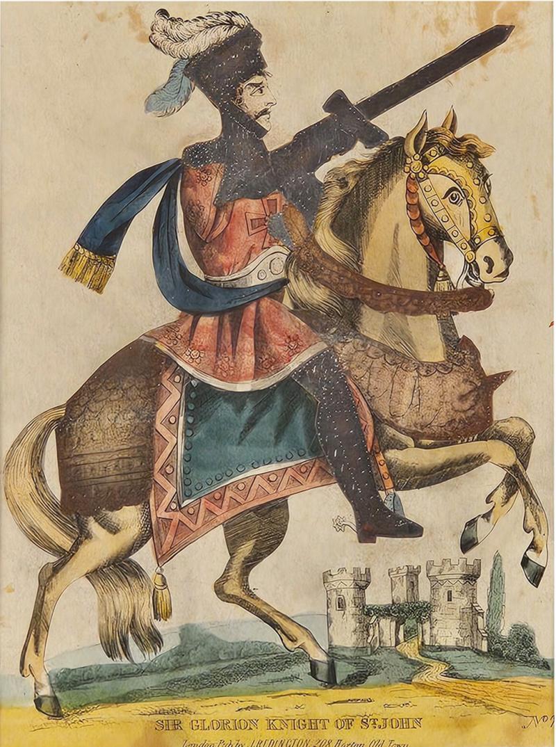 Sir Glorion Knight of St John England 18th century