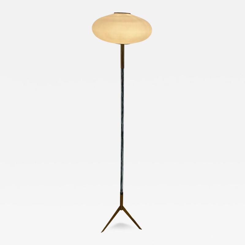 Siva Poggibonsi Italian Floor Lamp in Enamelled Metal and Glass