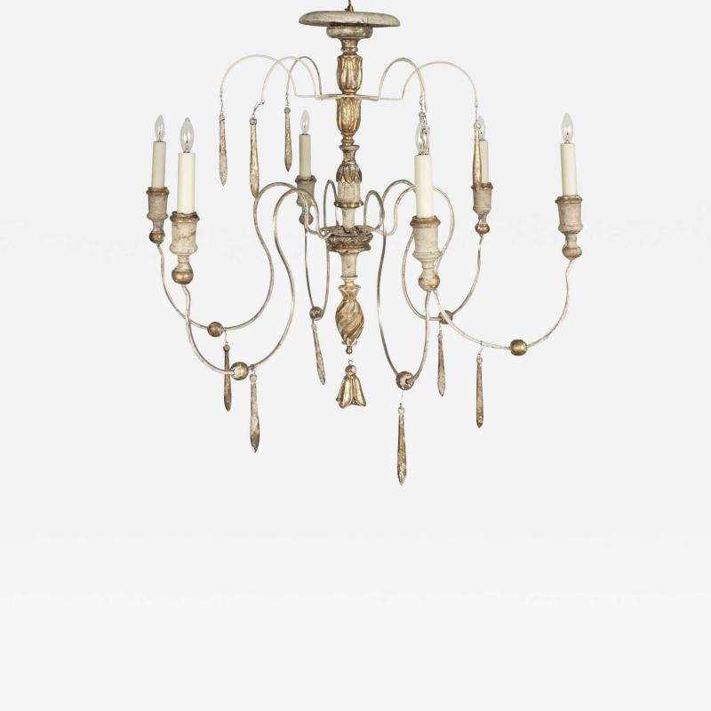 Six Arm Italian Chandelier