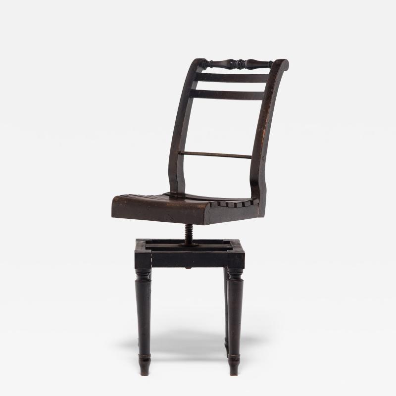 Slatted Turn Chair