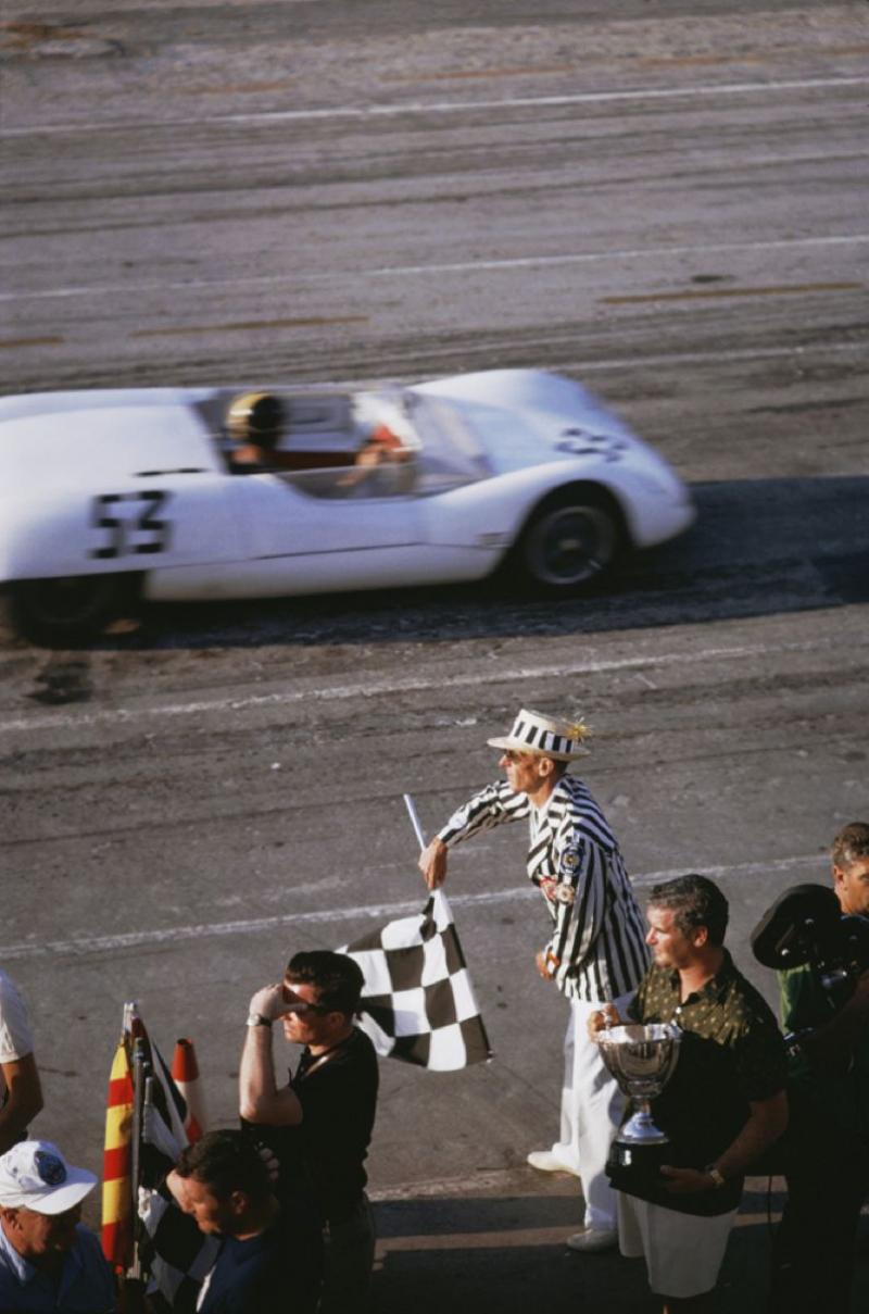 Slim Aarons Checkered Flag