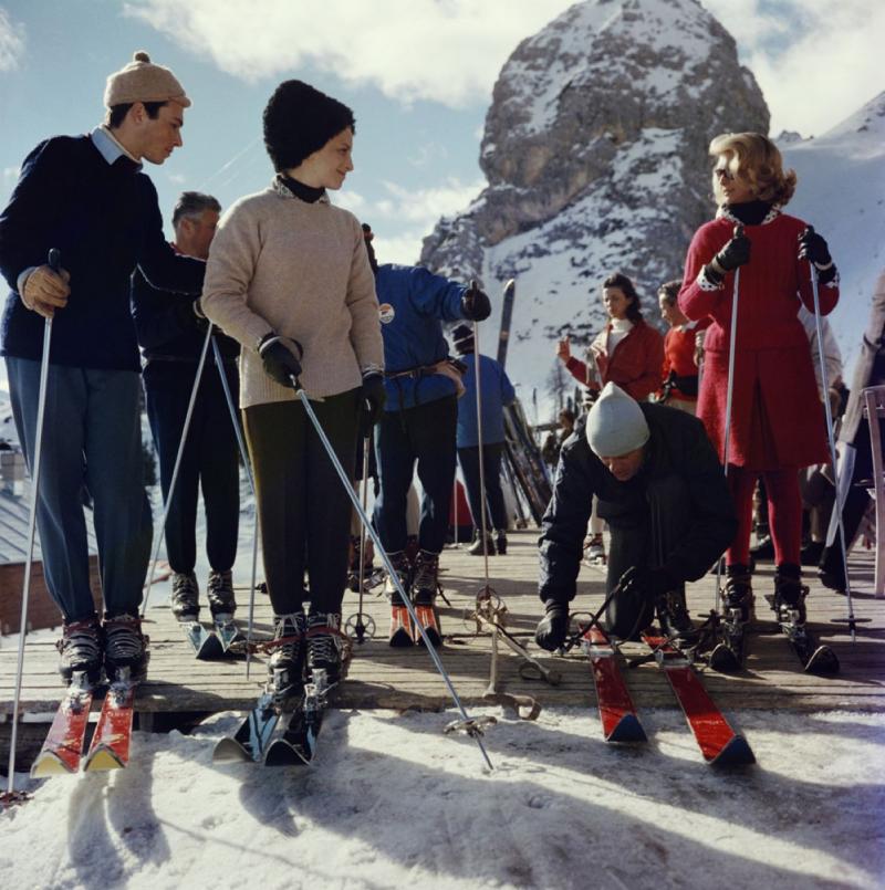 Slim Aarons Cortina D Ampezzo