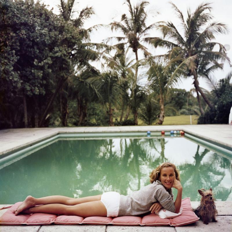 Slim Aarons Having A Topping Time