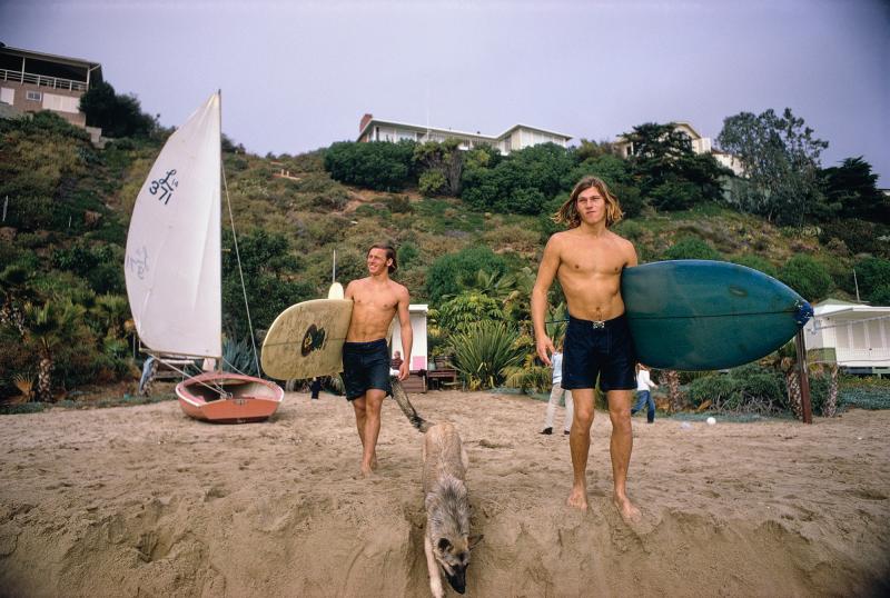 Slim Aarons Laguna Beach Surfers