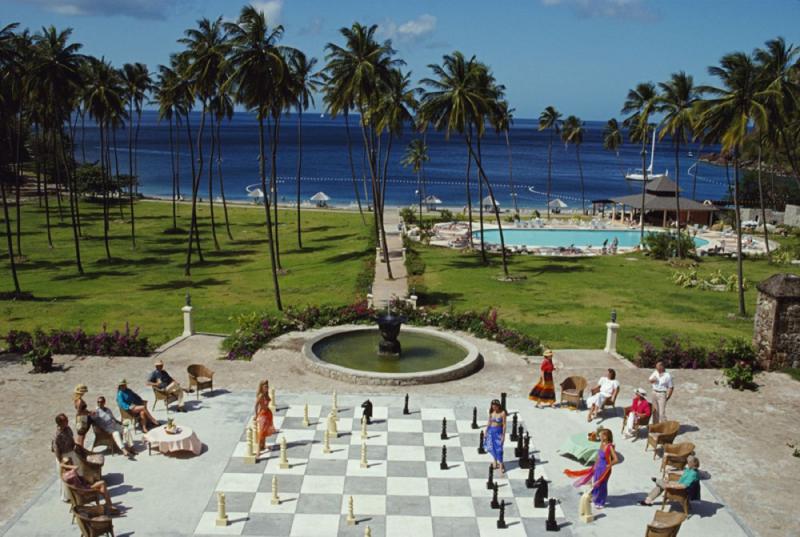 Slim Aarons Megachess