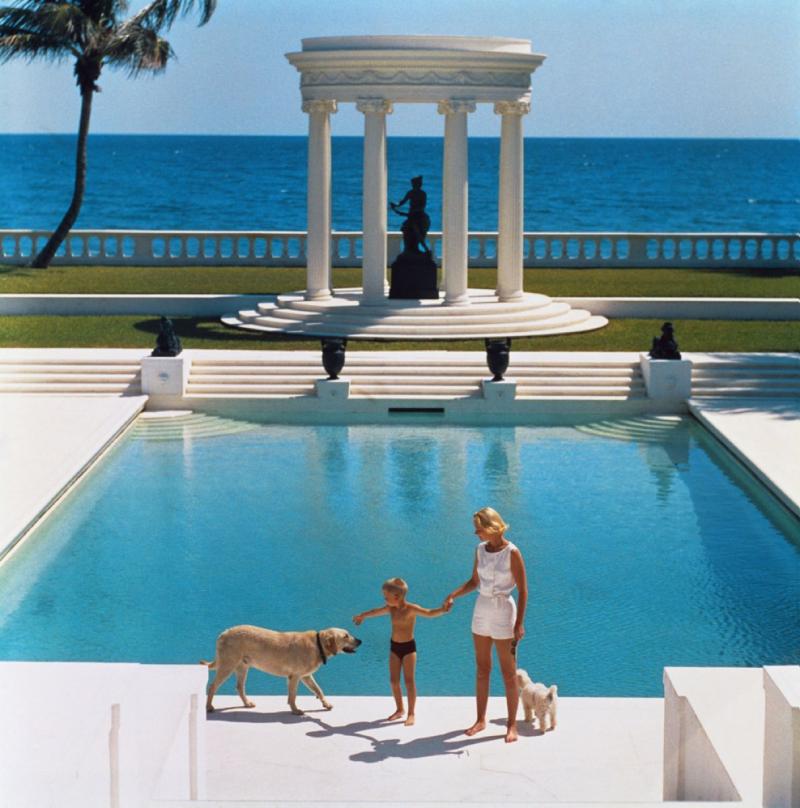 Slim Aarons Nice Pool