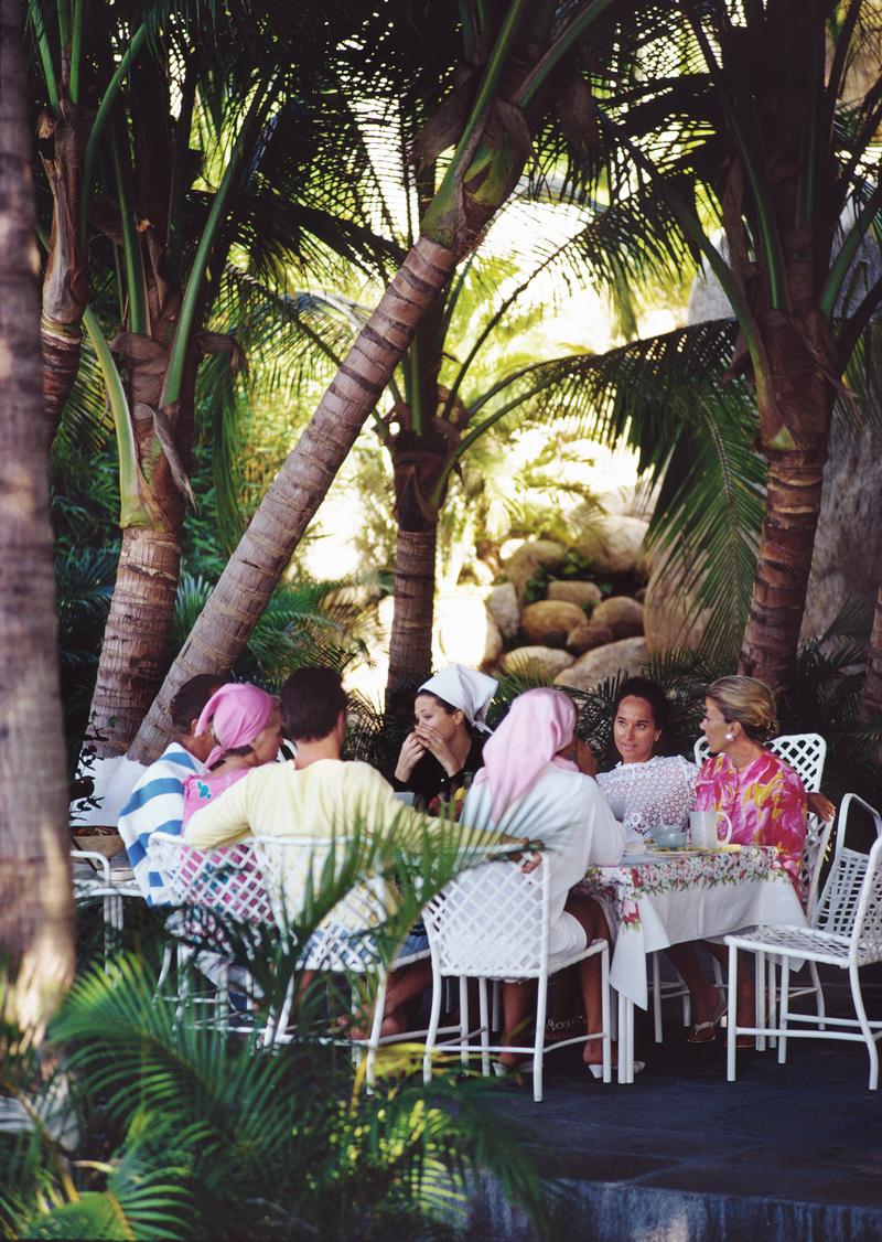 Slim Aarons Oberon s Lunch