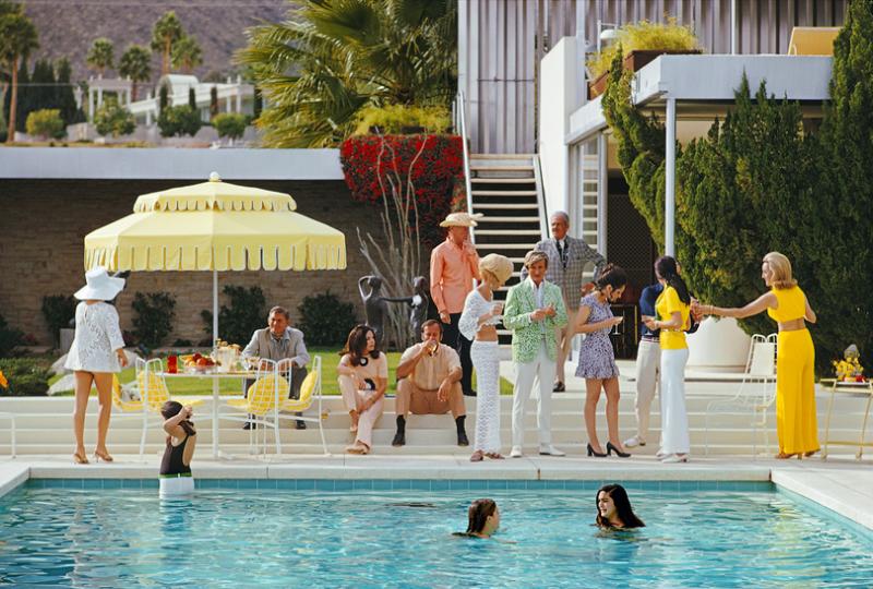 Slim Aarons Poolside Gathering