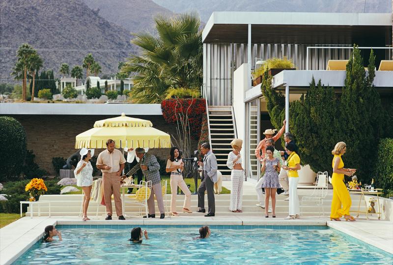 Slim Aarons Poolside Host