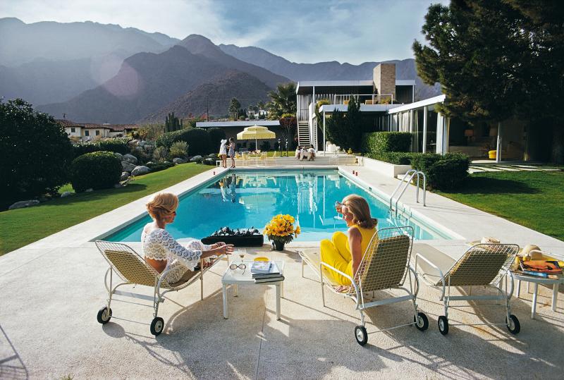 Slim Aarons Poolside Pairs