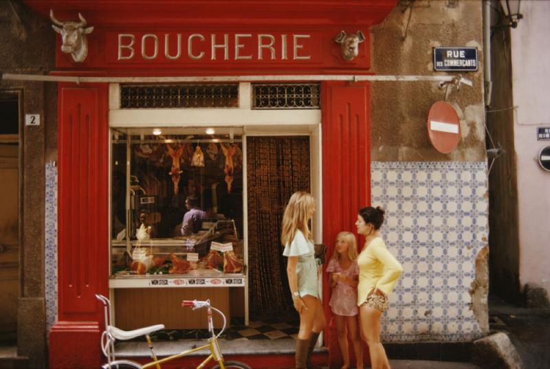 Slim Aarons Saint Tropez Boucherie