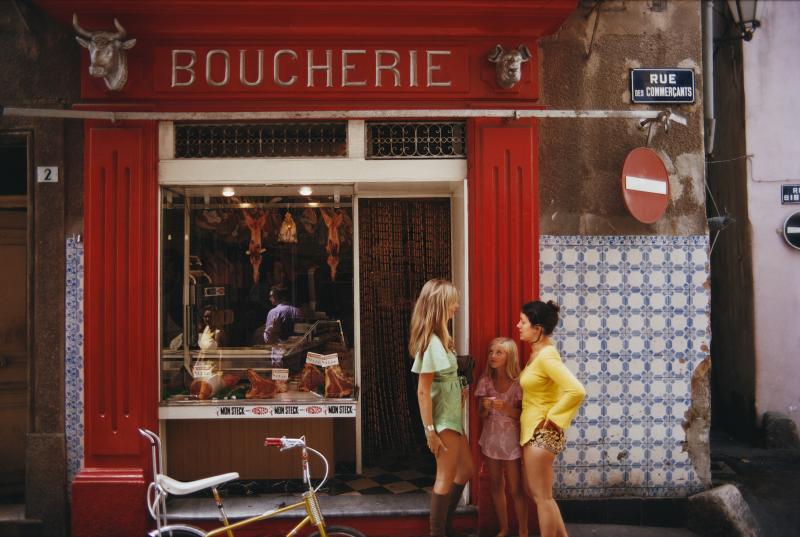 Slim Aarons Saint Tropez Boucherie