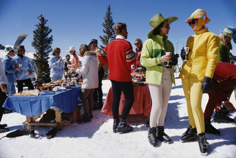 Slim Aarons Snowmass Gathering