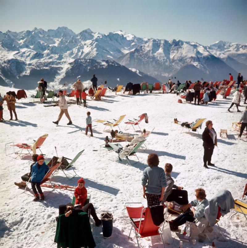 Slim Aarons Verbier Vacation