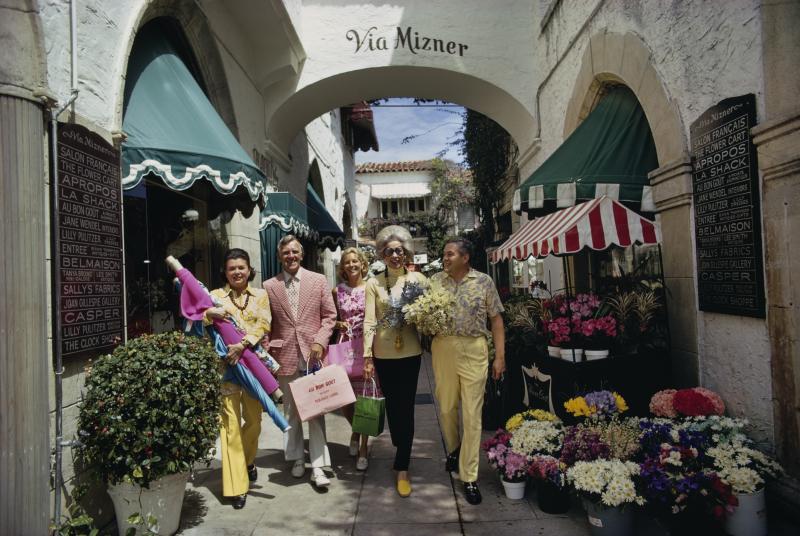 Slim Aarons Via Mizner Shop Owners