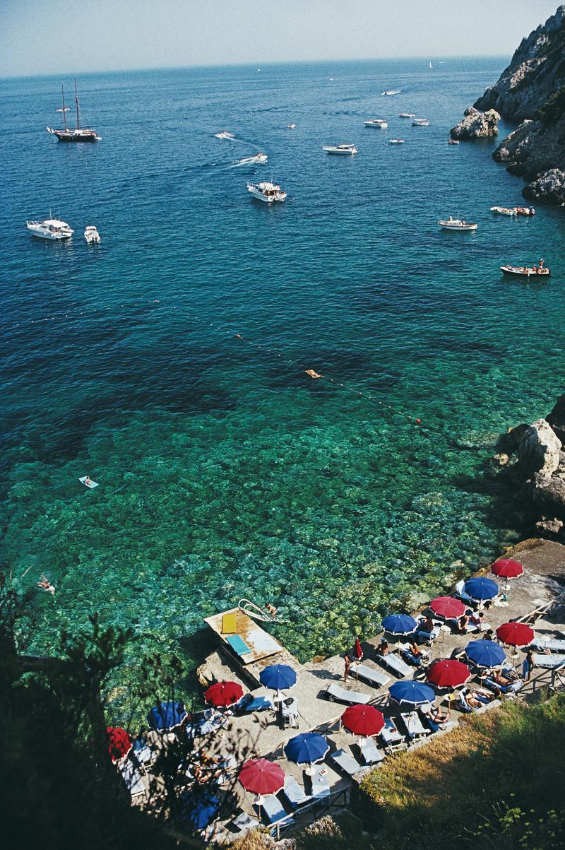 Slim Aarons View From Il Pellicano