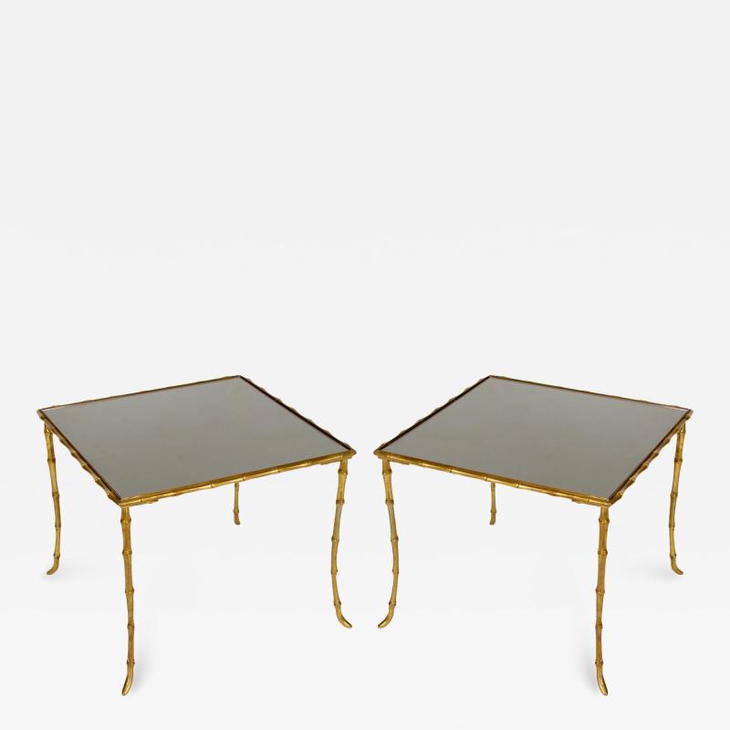 Small Brass Side Tables