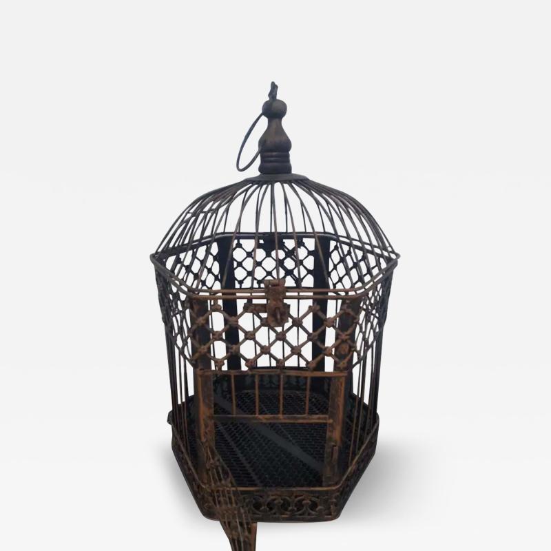 Small Decorative Metal Bird Cage